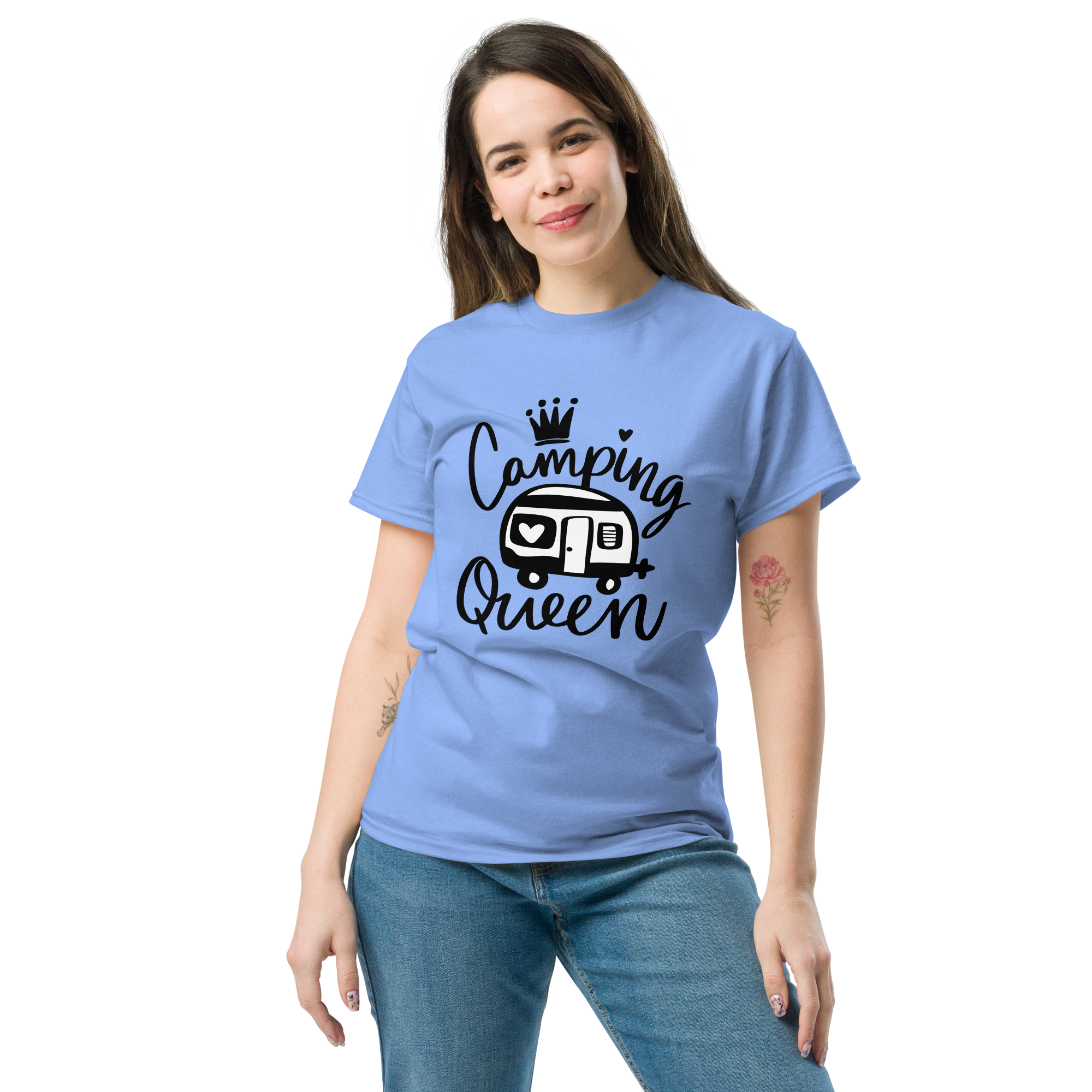 T-Shirt humoristique - Camping Queen | Komic