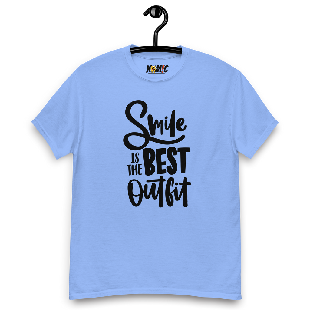 T-Shirt humoristique - Smile is the best outfit | Komic