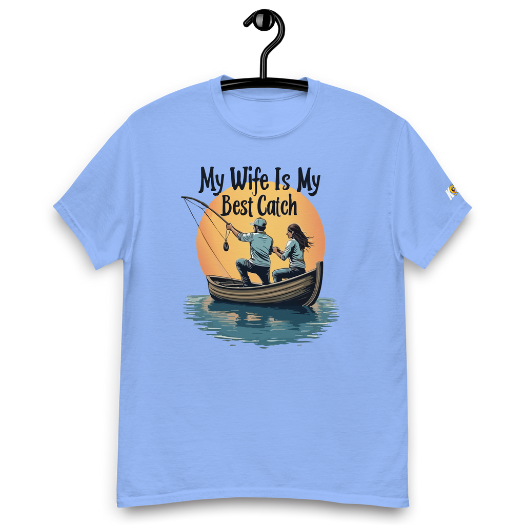 T-shirt humoristique - My wife is my best catch | Komic.ca