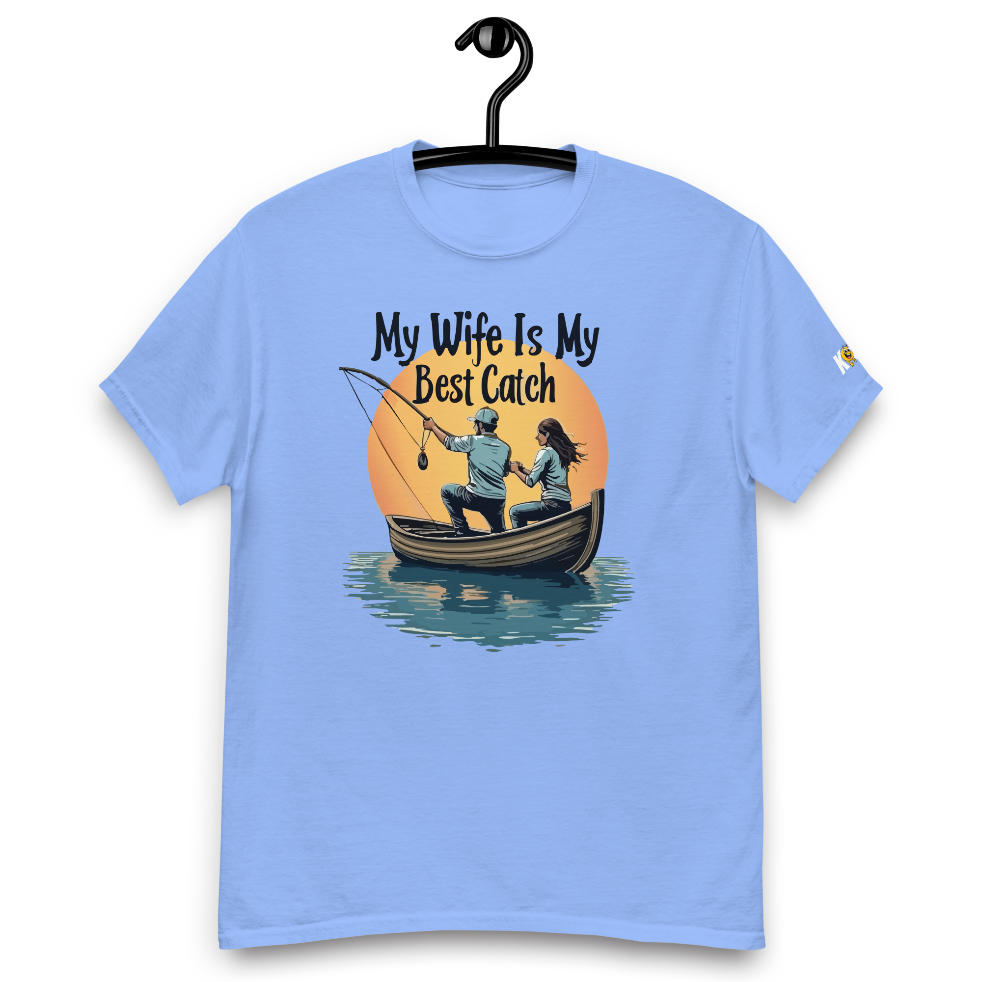 T-shirt humoristique - My wife is my best catch | Komic.ca
