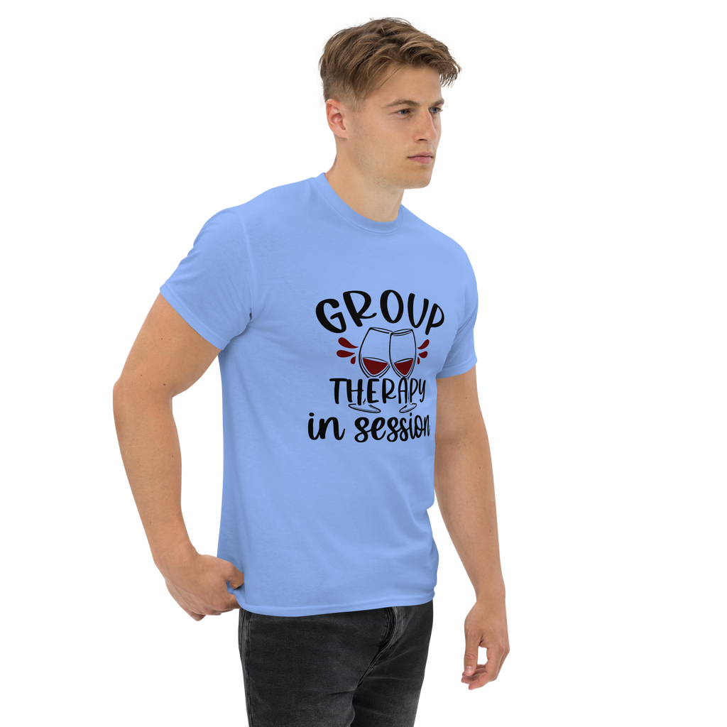 T-Shirt humoristique - Group therapy in session | Komic.ca
