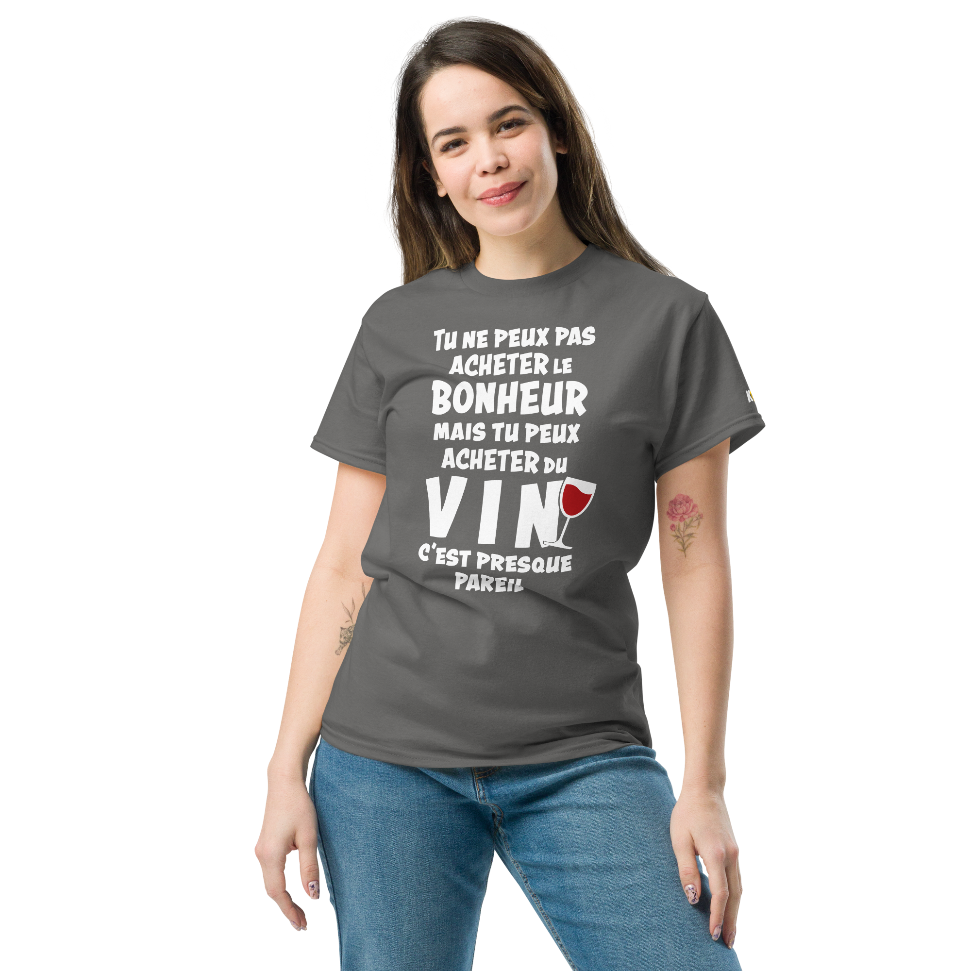 T-Shirt humoristique - Tu peux pas acheter le bonheur mais | Komic.ca