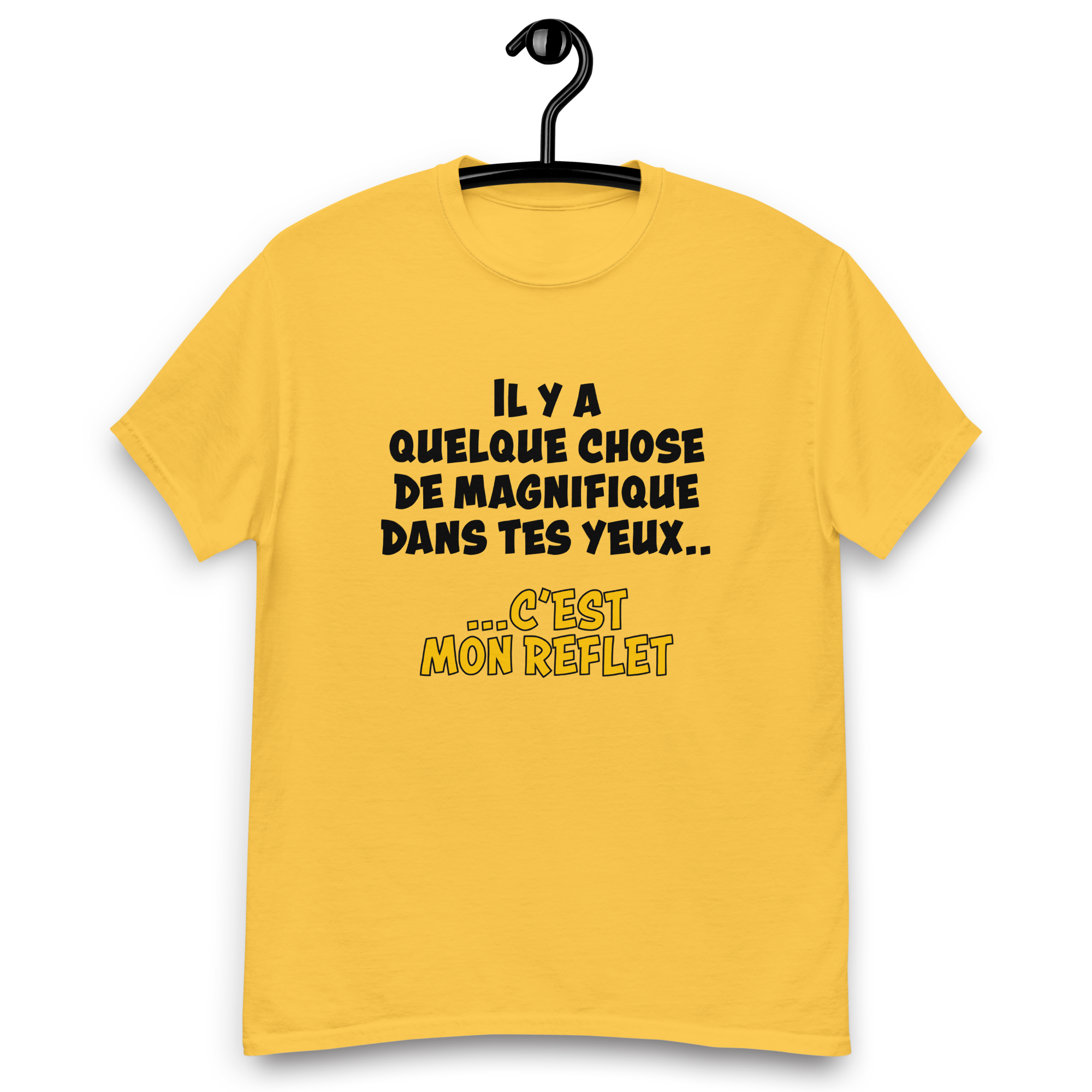 T-Shirt unisexe humoristique - Il y a quelque chose de magnifique | Komic
