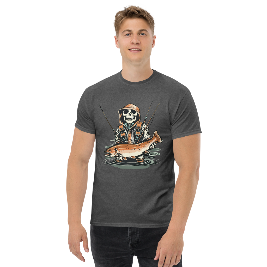 T-Shirt humoristique - Skull fishing | Komic.ca