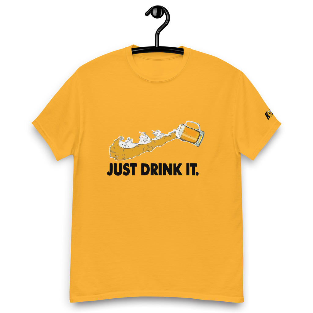T-Shirt humoristique - Just drink it | Komic.ca