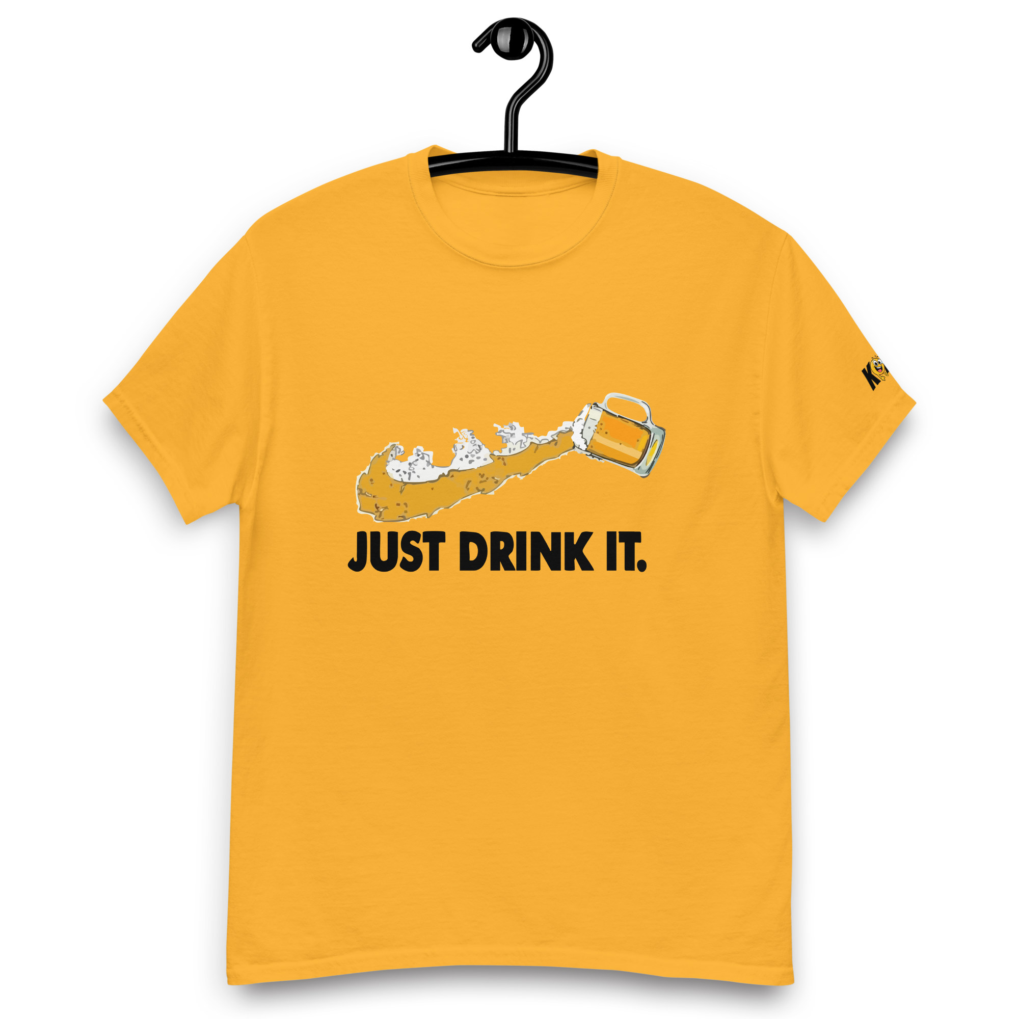 T-Shirt humoristique - Just drink it | Komic.ca