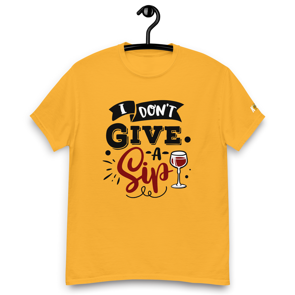 T-Shirt humour - I don't give a sip | Komic.ca