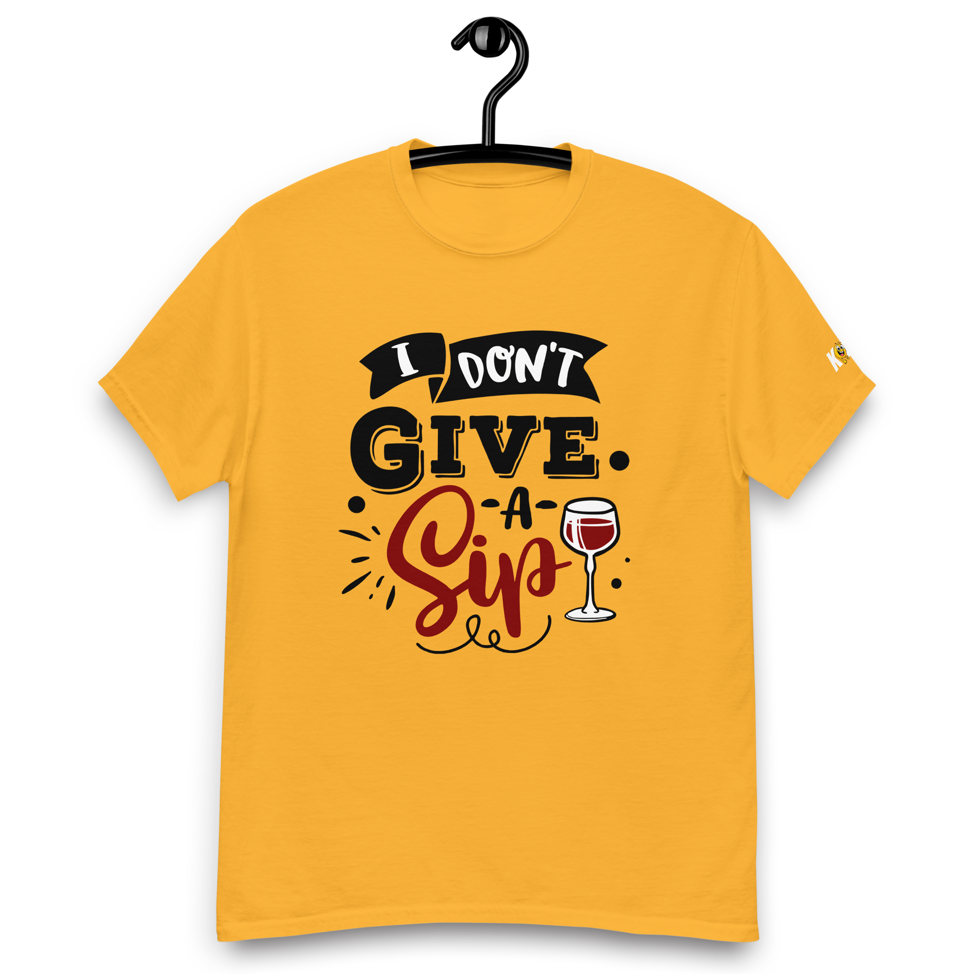 T-Shirt humour - I don't give a sip | Komic.ca
