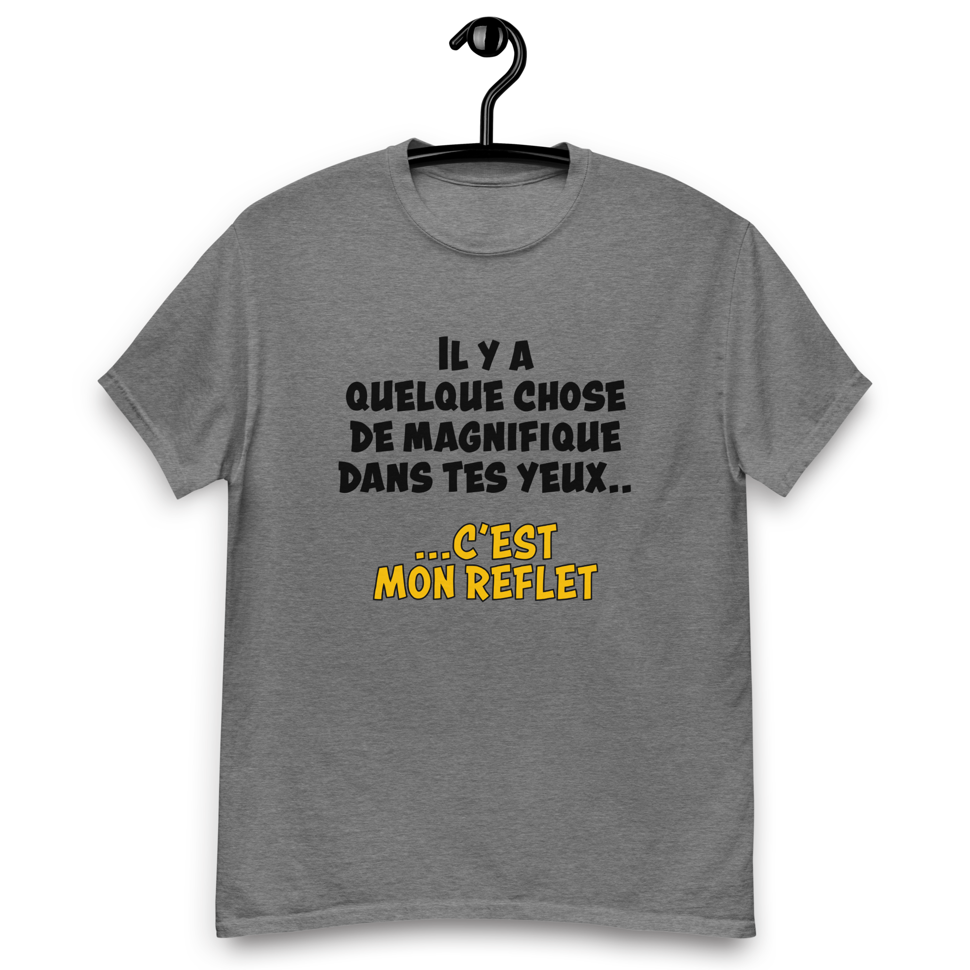 T-Shirt unisexe humoristique - Il y a quelque chose de magnifique | Komic