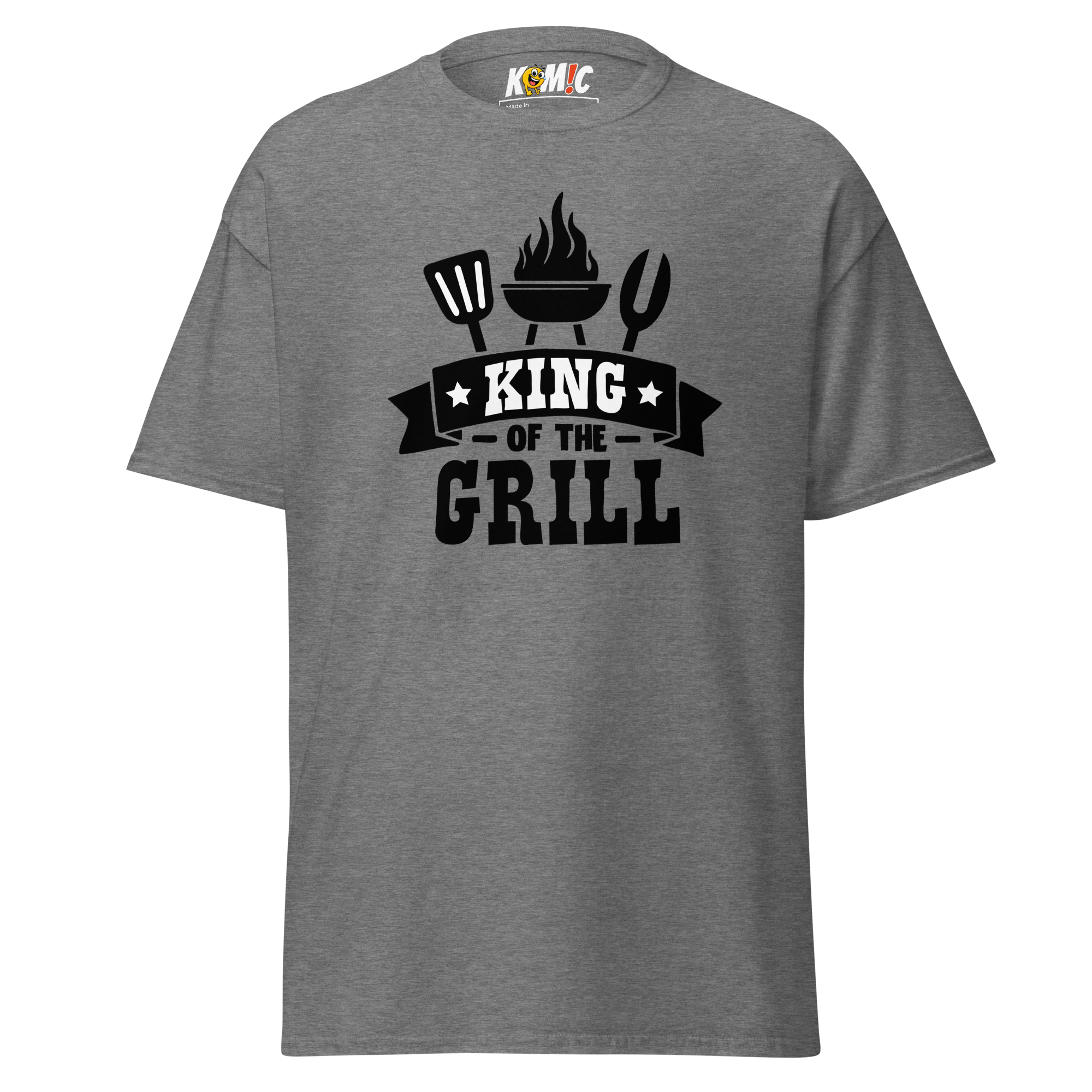 T-Shirt humoristique - King of the grill | Komic.ca