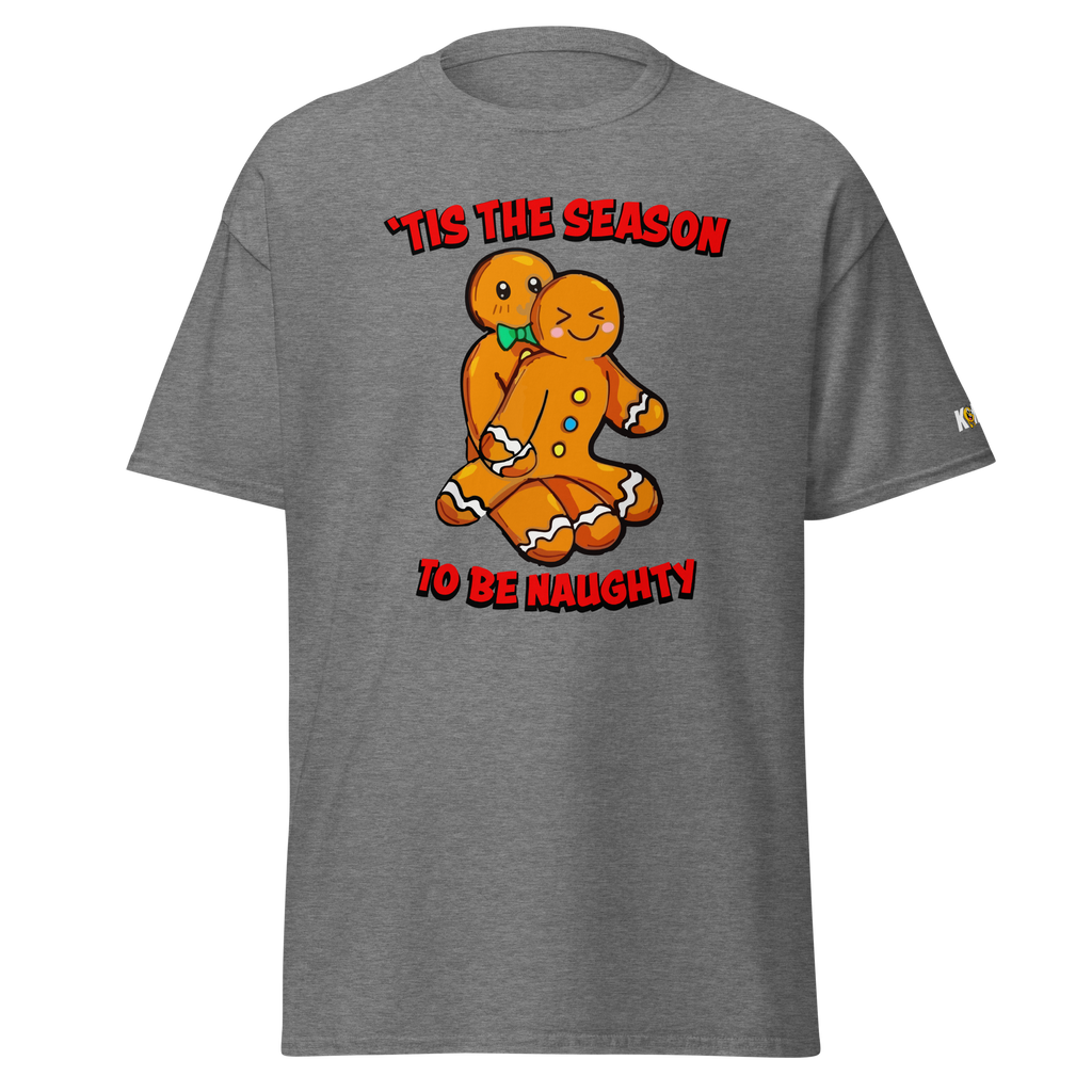 T-Shirt humoristique - Tis the season to be naughty | Komic.ca