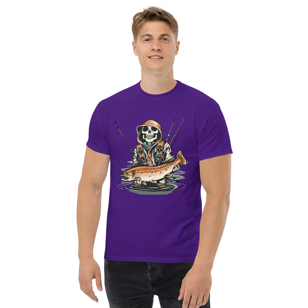 T-Shirt humoristique - Skull fishing | Komic.ca