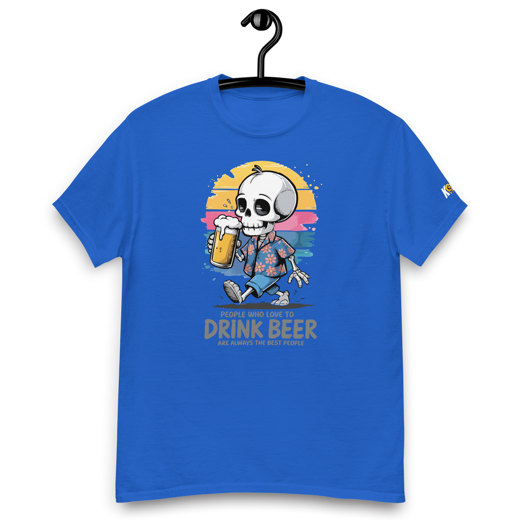 T-Shirt humoristique - People who love to drink beer | Komic.ca