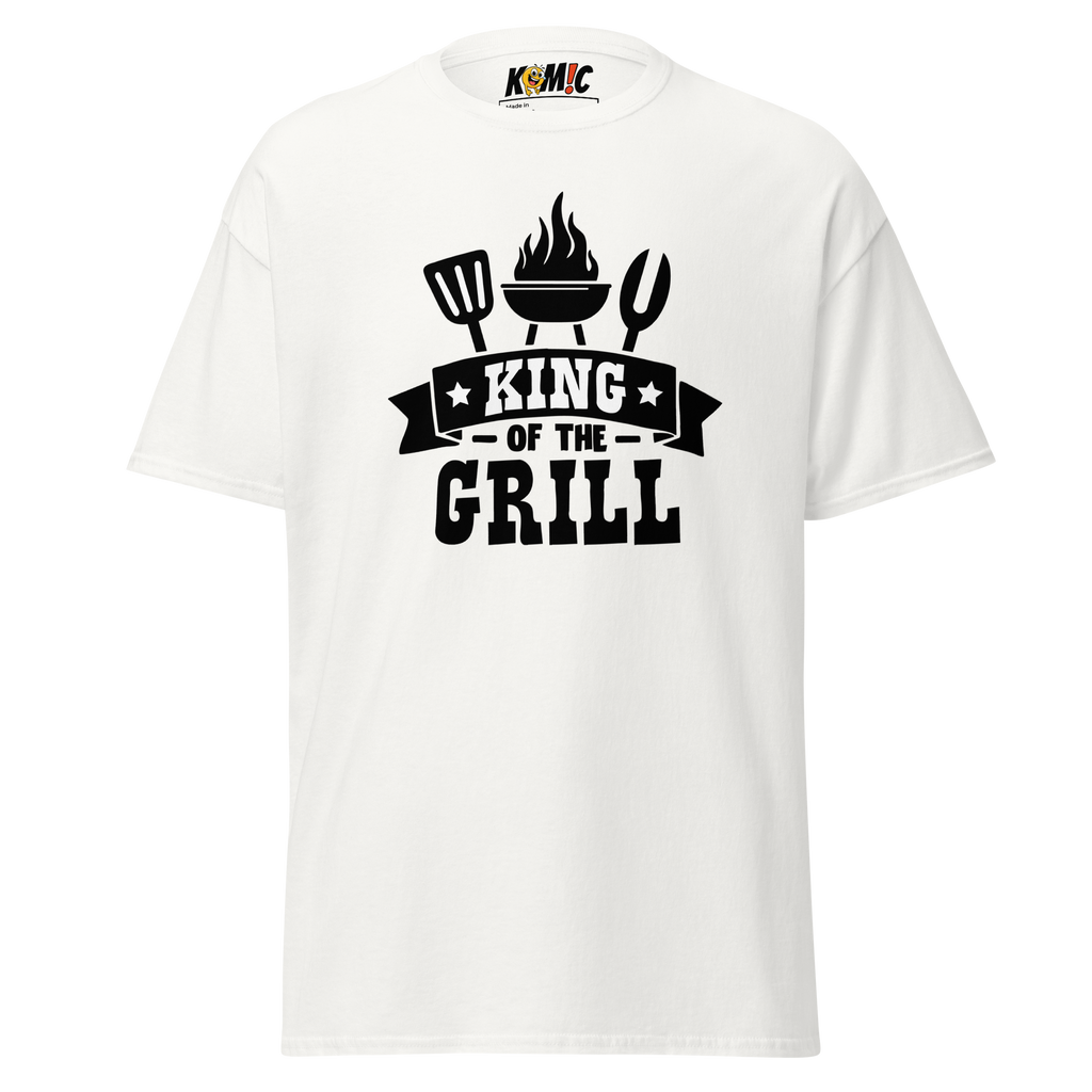T-Shirt humoristique - King of the grill | Komic.ca