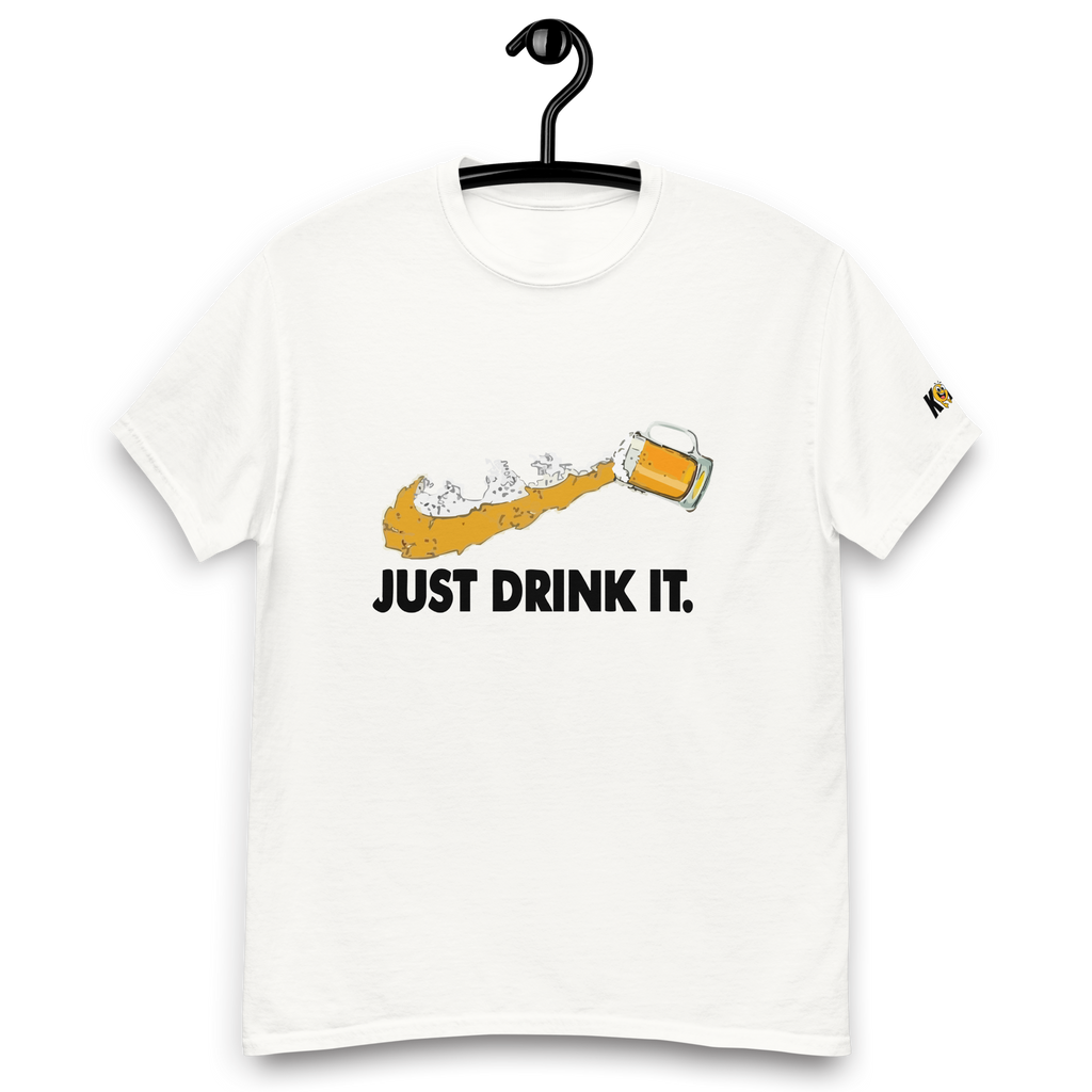 T-Shirt humoristique - Just drink it | Komic.ca