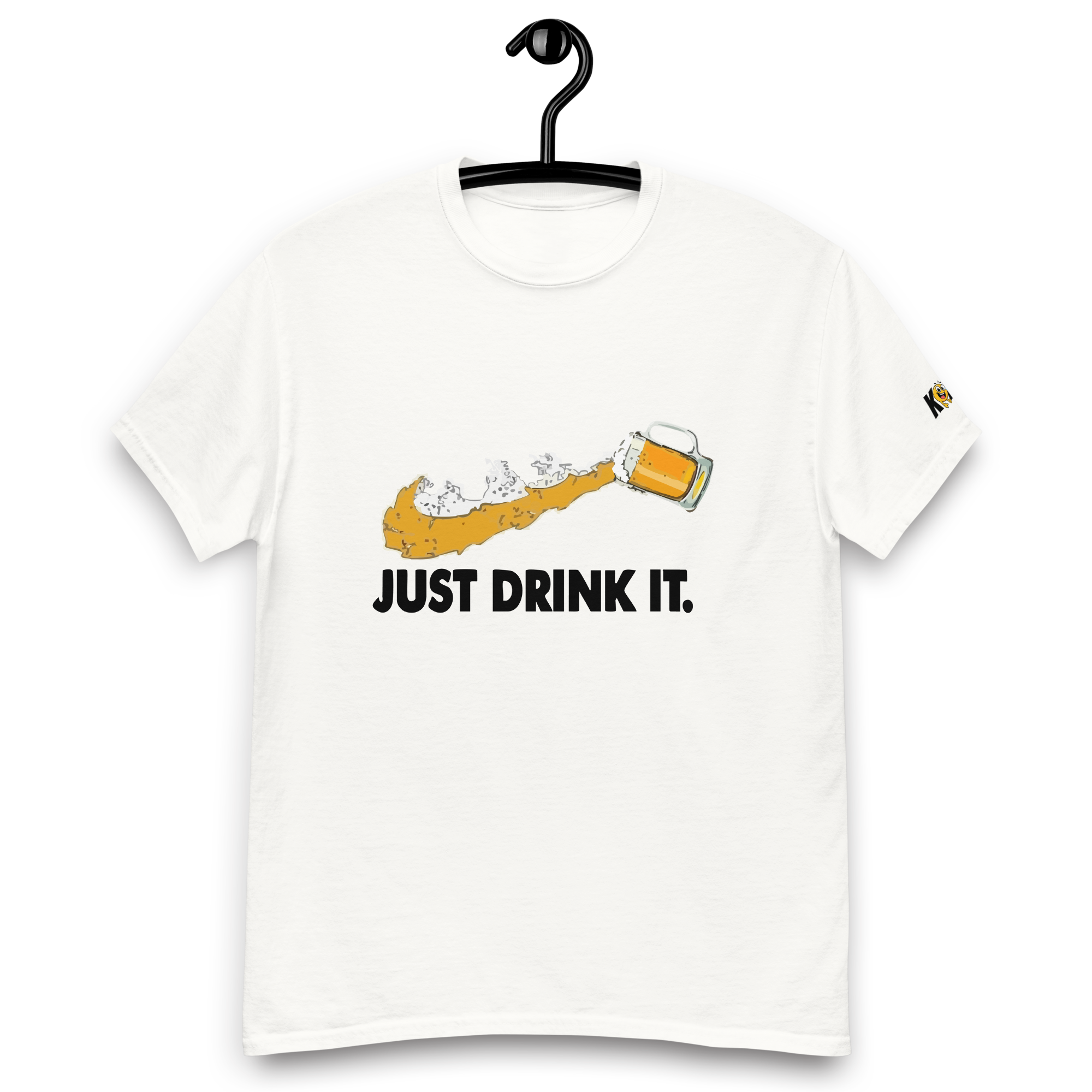 T-Shirt humoristique - Just drink it | Komic.ca
