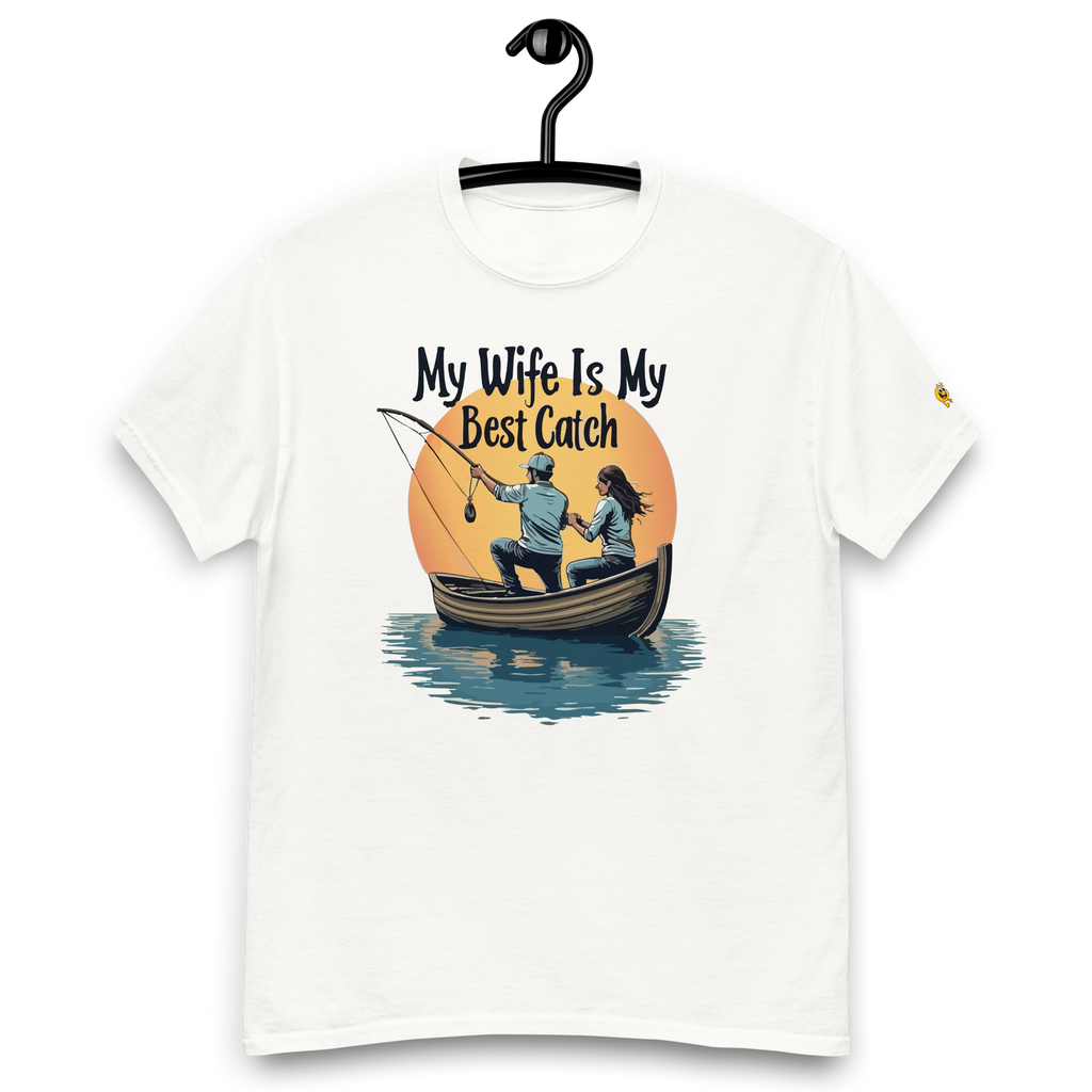 T-shirt humoristique - My wife is my best catch | Komic.ca