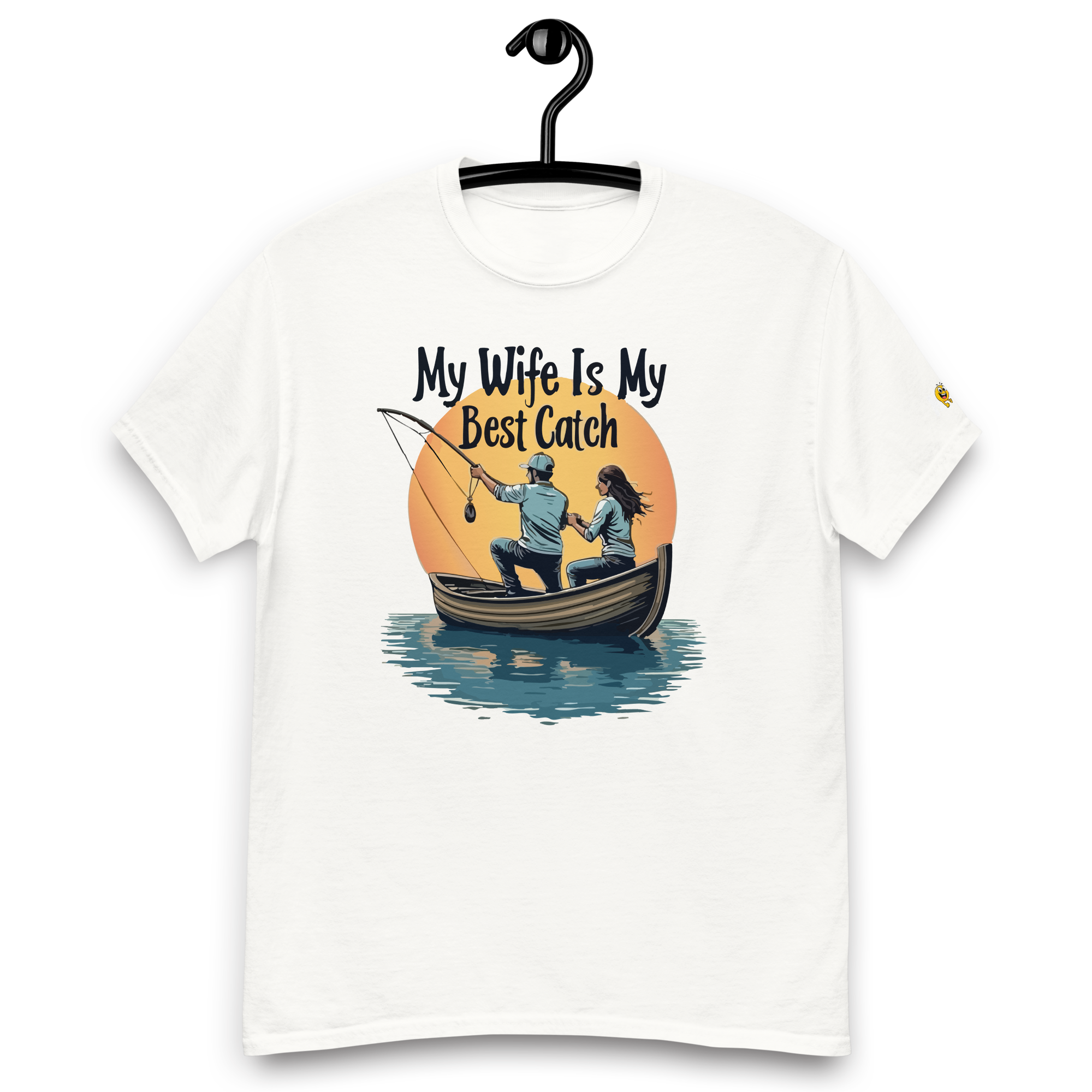 T-shirt humoristique - My wife is my best catch | Komic.ca