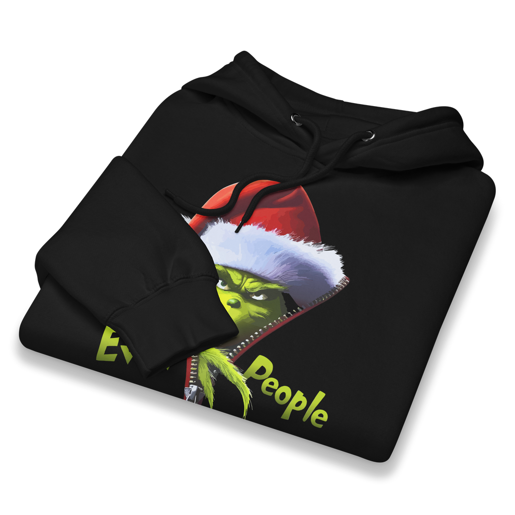 Hoodie humoristique - Grinch,eww people | Komic.ca