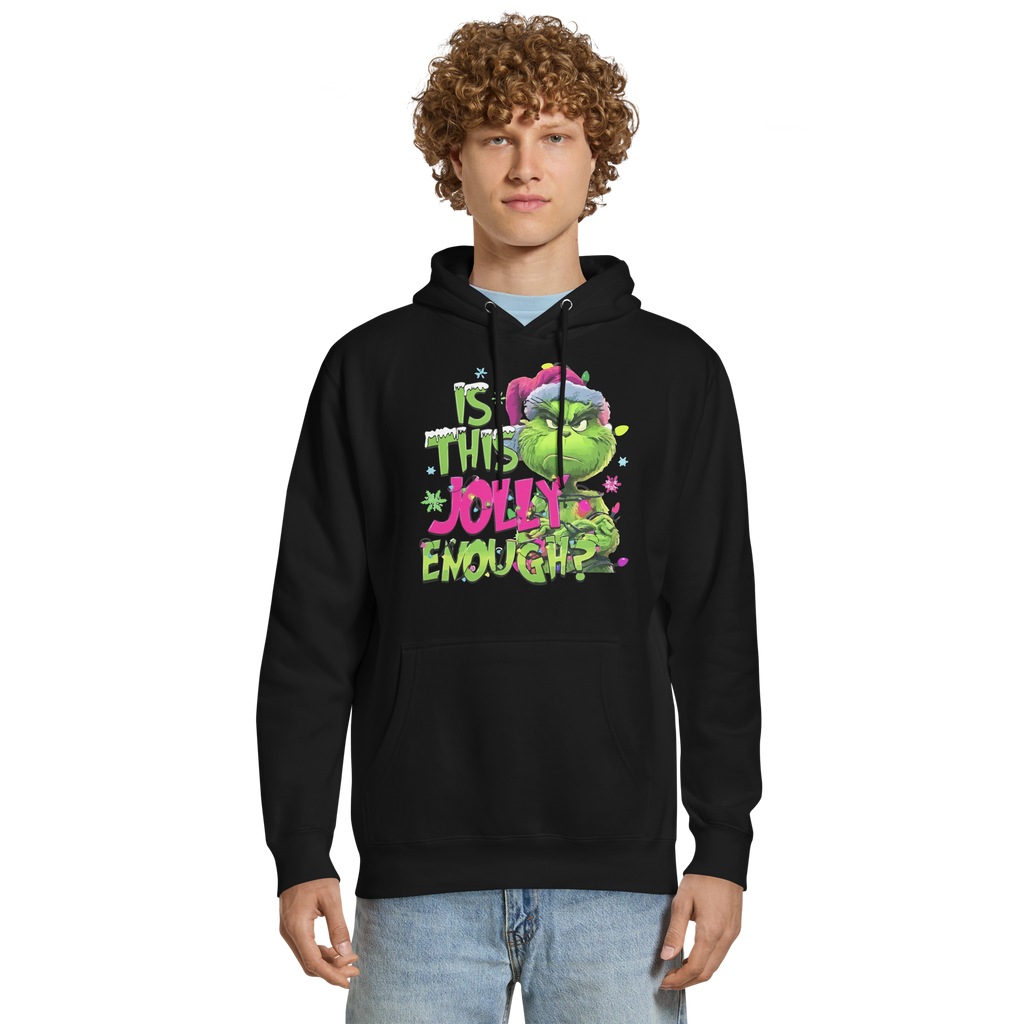 Hoodie humoristique - Is this jolly enough | Komic.ca
