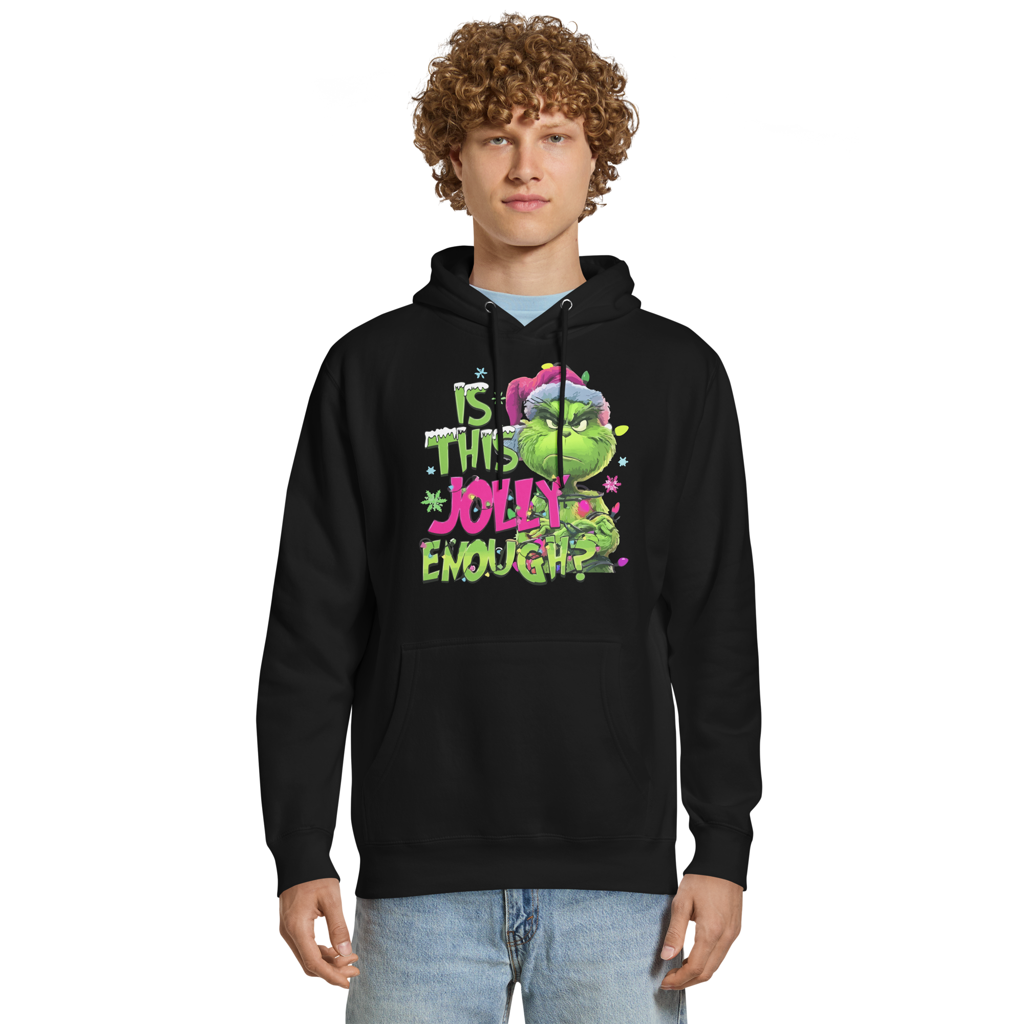 Hoodie humoristique - Is this jolly enough | Komic.ca