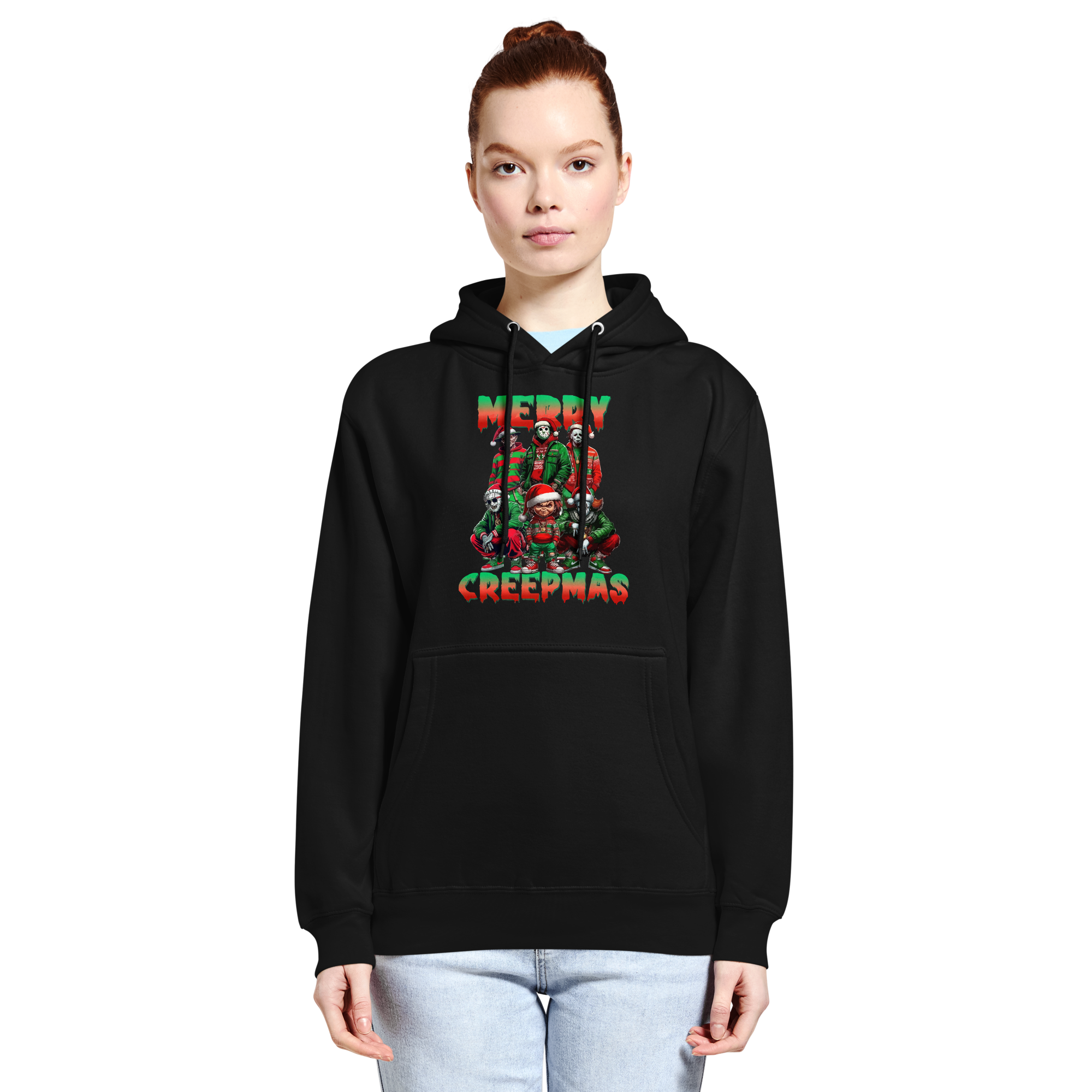 Hoodie humoristique - Merry creepmas | Komic.ca