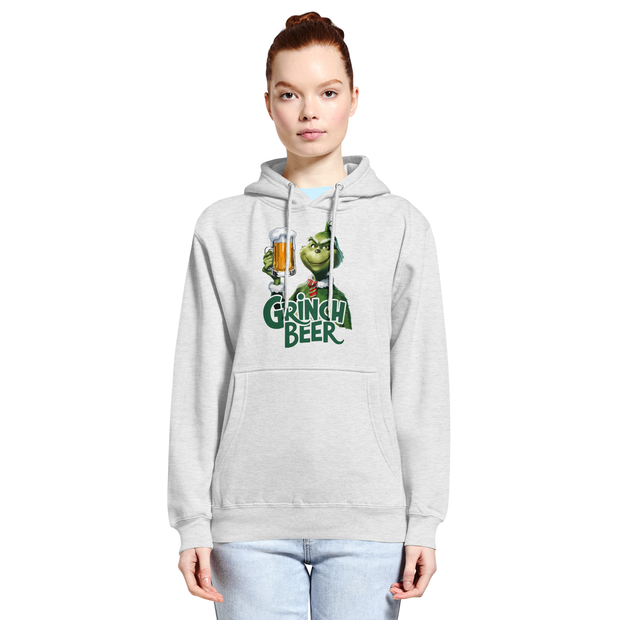 Hoodie humoristique - Grinch beer | Komic.ca