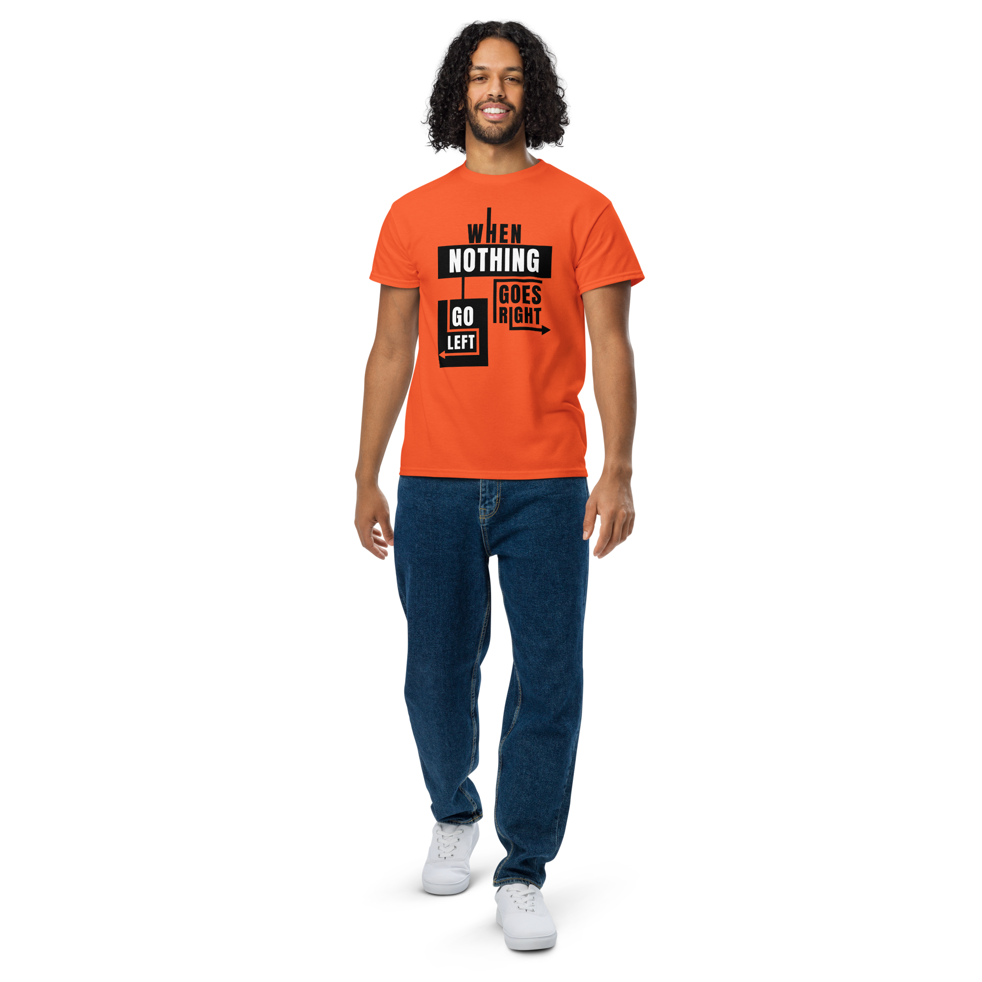 T-Shirt DryBlend humoristique - When nothing goes right... | Komic