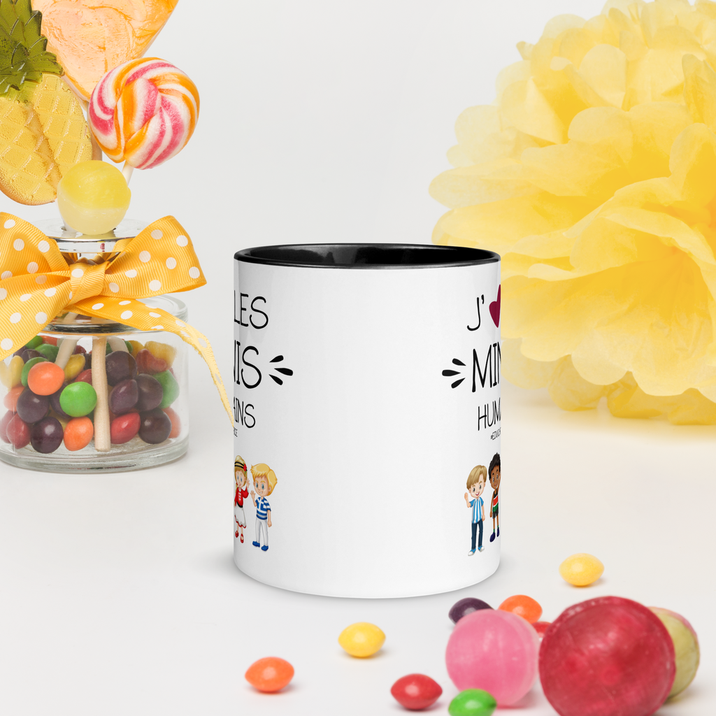 Tasse/Mug humoristique - J'aime les minis humains | Komic