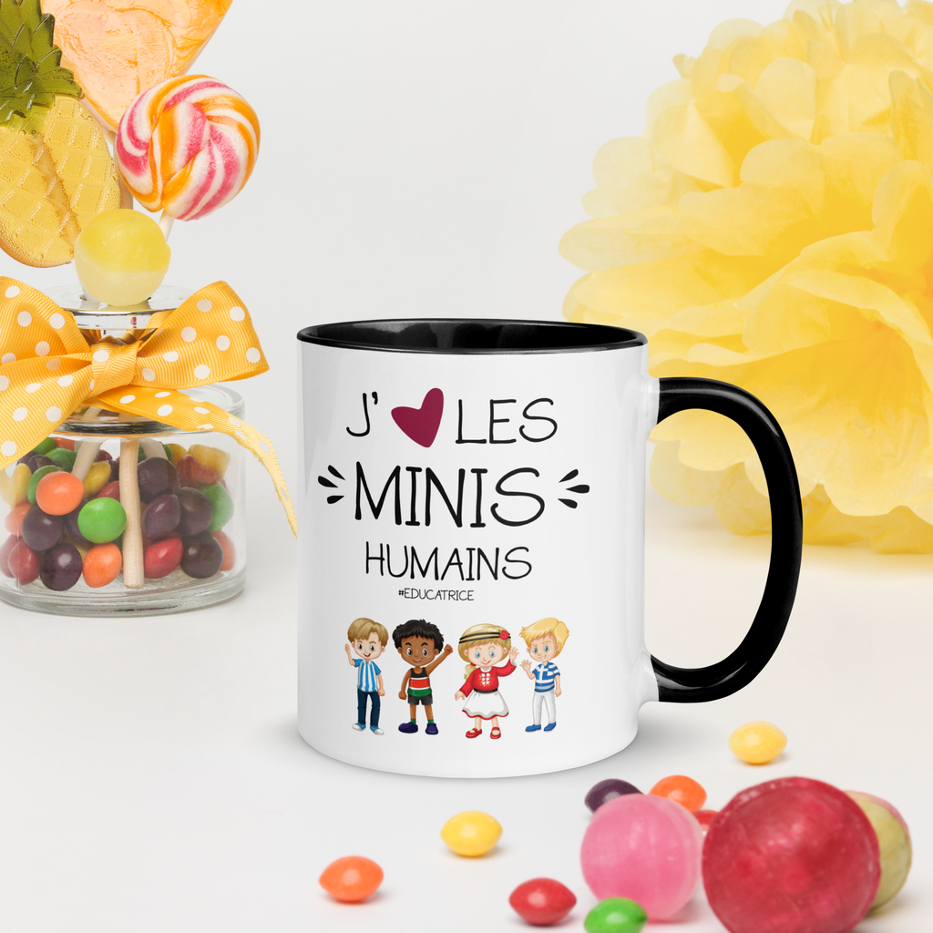 Tasse/Mug humoristique - J'aime les minis humains | Komic