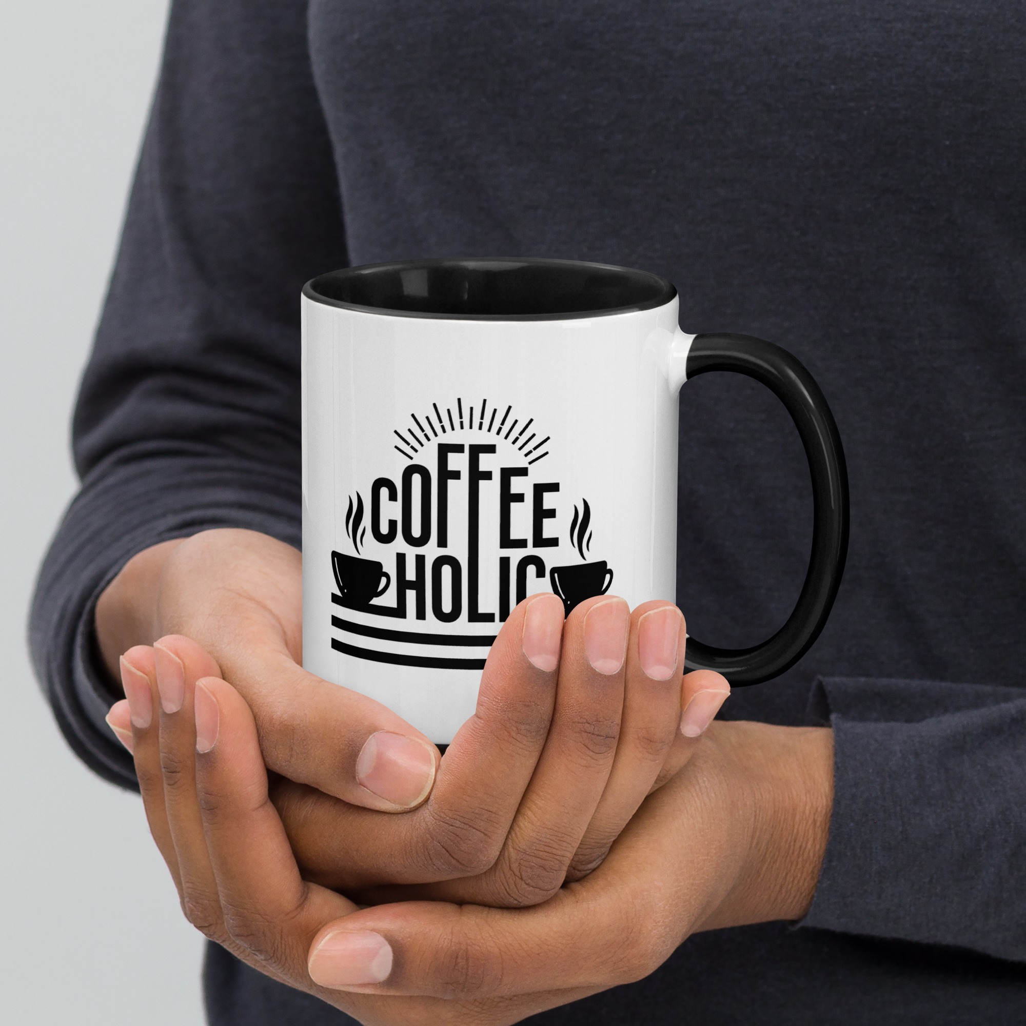 Tasse/Mug Humoristique - Coffee holic | Komic.ca