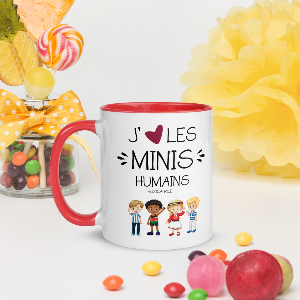 Tasse/Mug humoristique - J'aime les minis humains | Komic