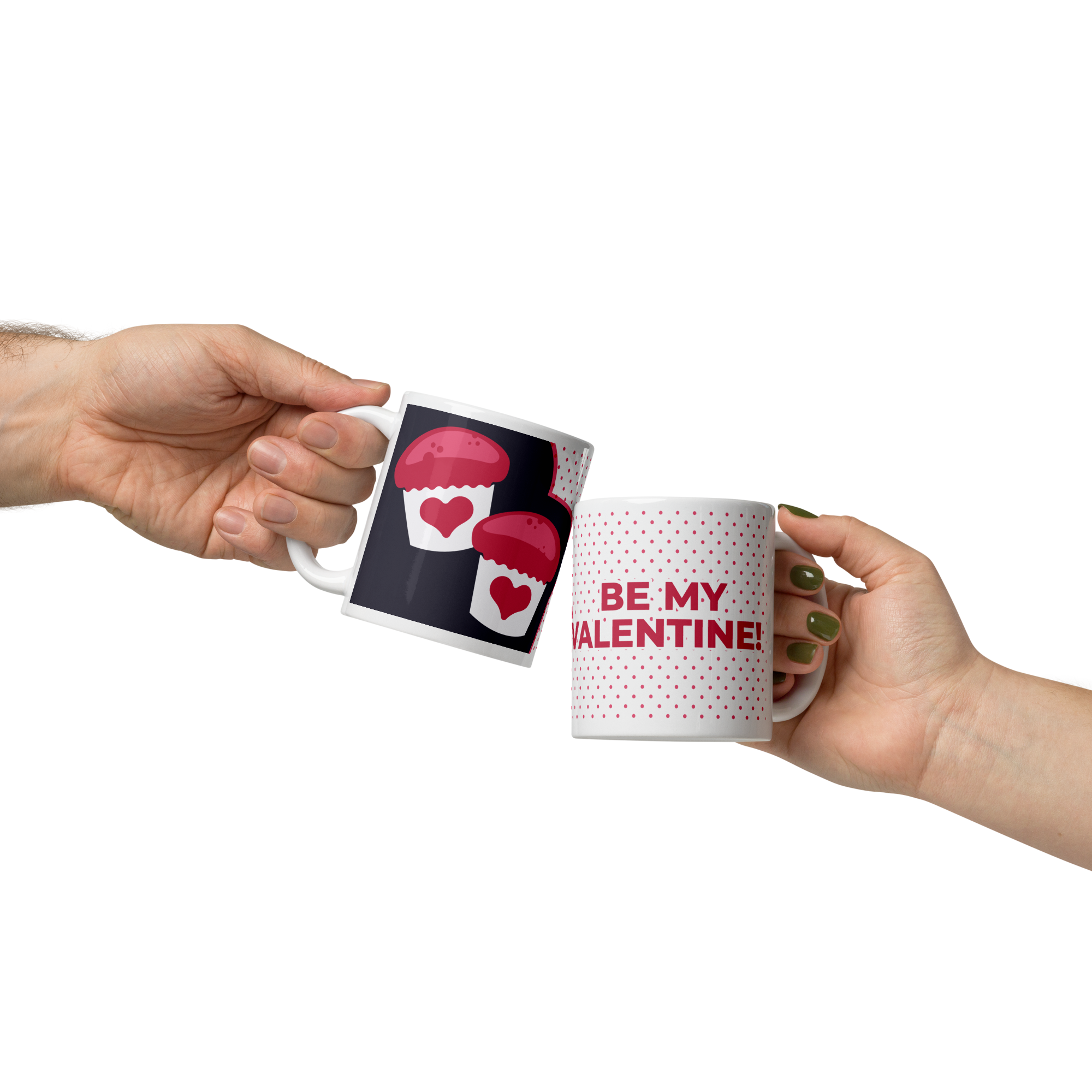 Tasse/Mug humoristique - Be my Valentine| Komic