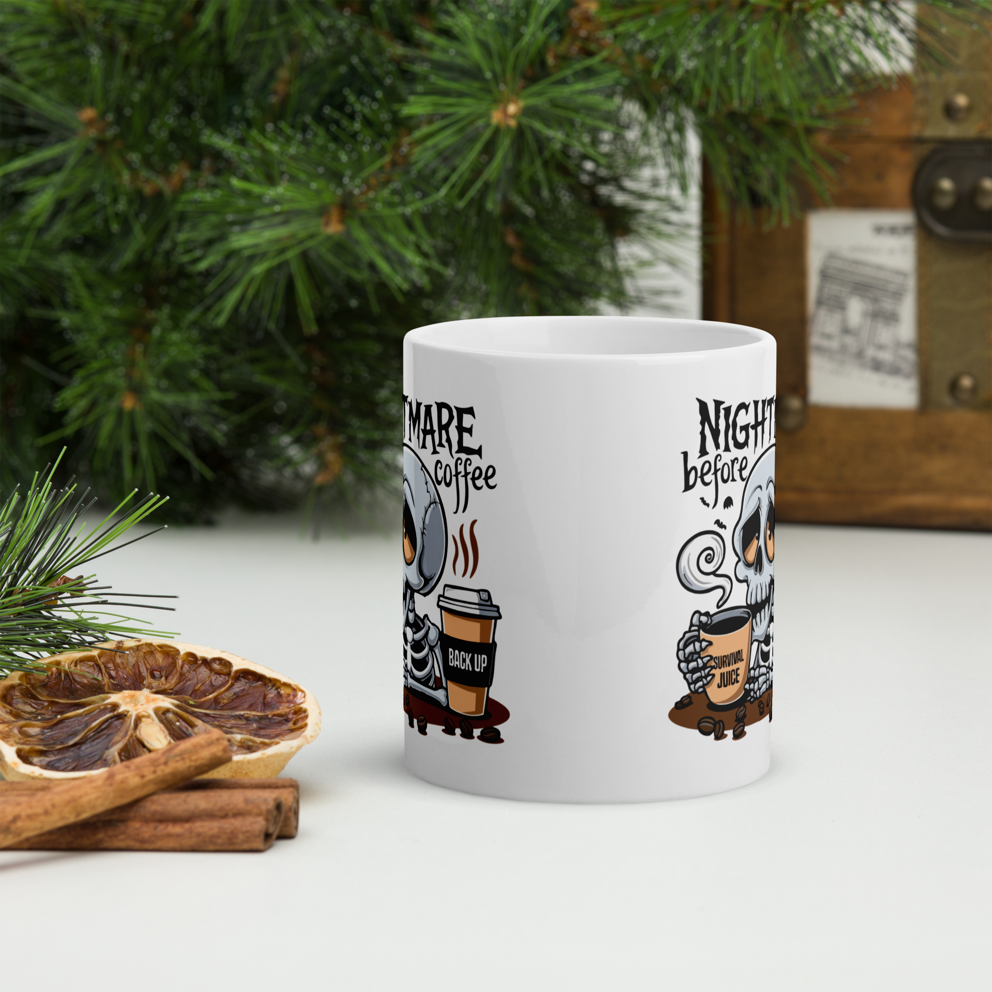 Tasse/Mug humoristique  Nightmare before coffee | Komic.ca