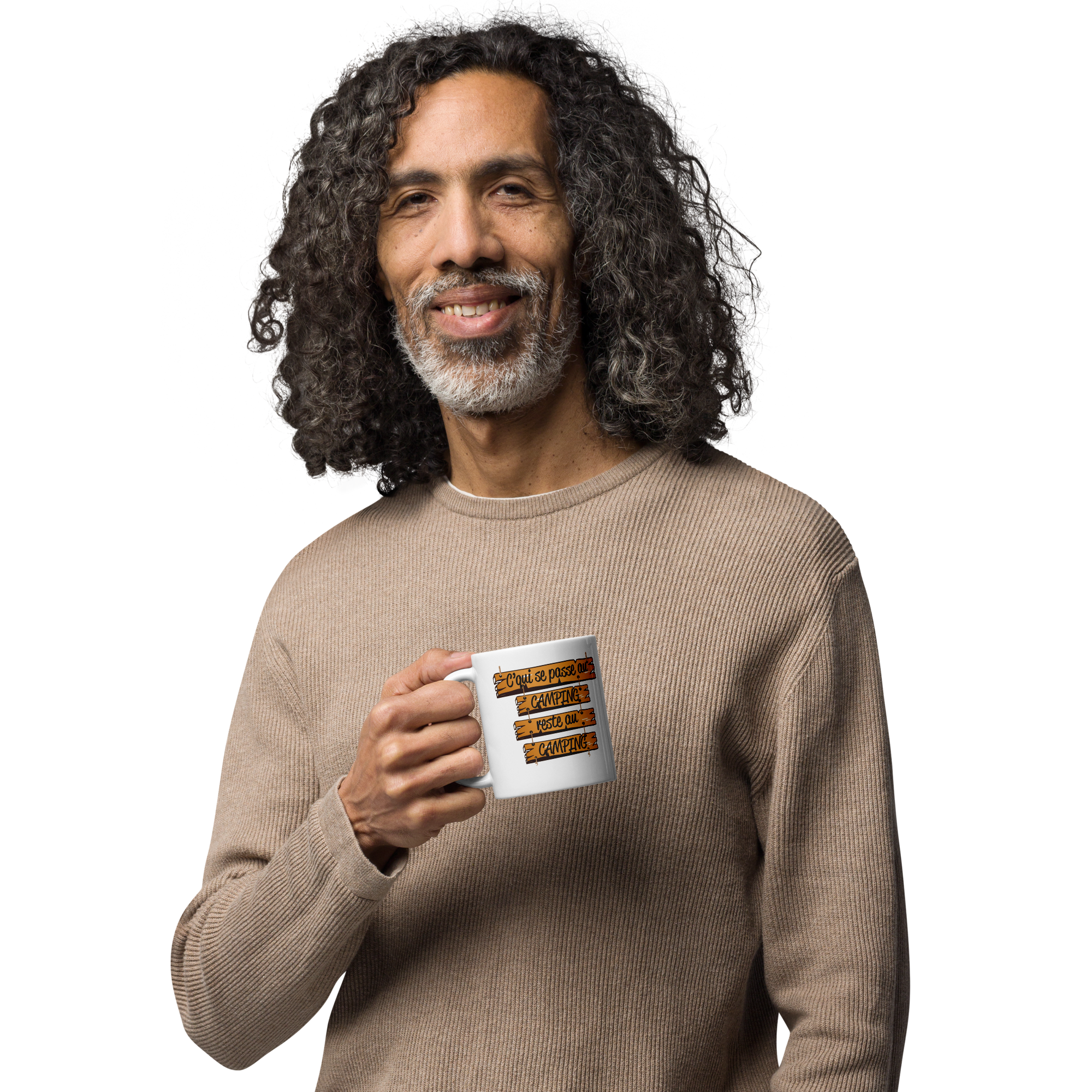 Tasse/Mug humoristique - Ce qui se passe au camping... | Komic